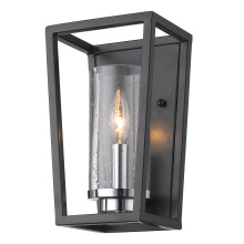 Golden 4309-WSC BLK-SD - Golden Lighting Mercer 1-light Wall Sconce in Matte Black